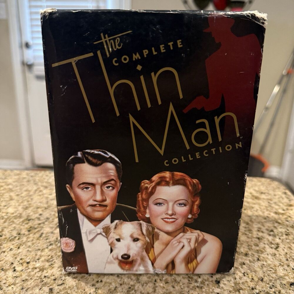 The Complete Thin Man Collection 7 Movie Set 2005 7-Disc DVD Set Nick & Nora